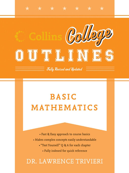 Title details for Basic Mathematics by Lawrence A. Trivieri - Available